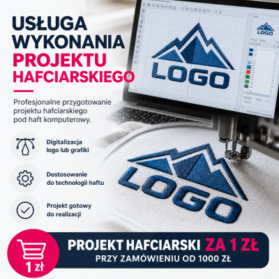 Projekt hafciarski – usługa przygotowania projektu | TYLKO DO HAFTU